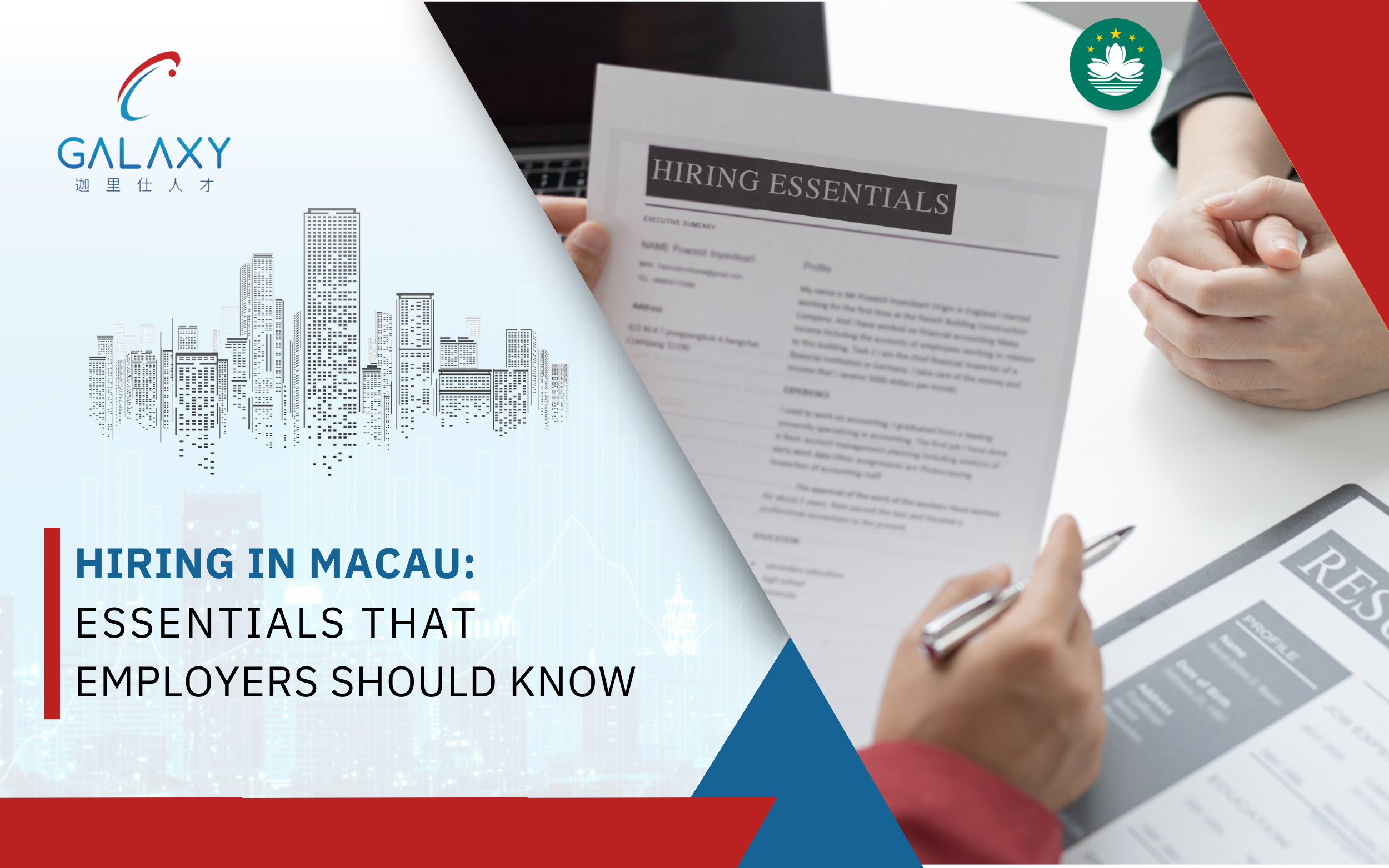 Hiring in Macau Essentials That Employers Should Know